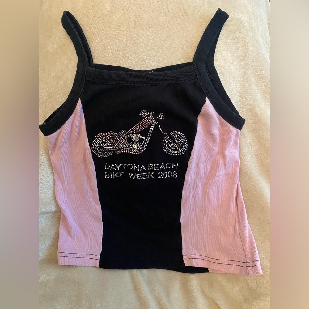 Vintage Daytona bike Week tank top
